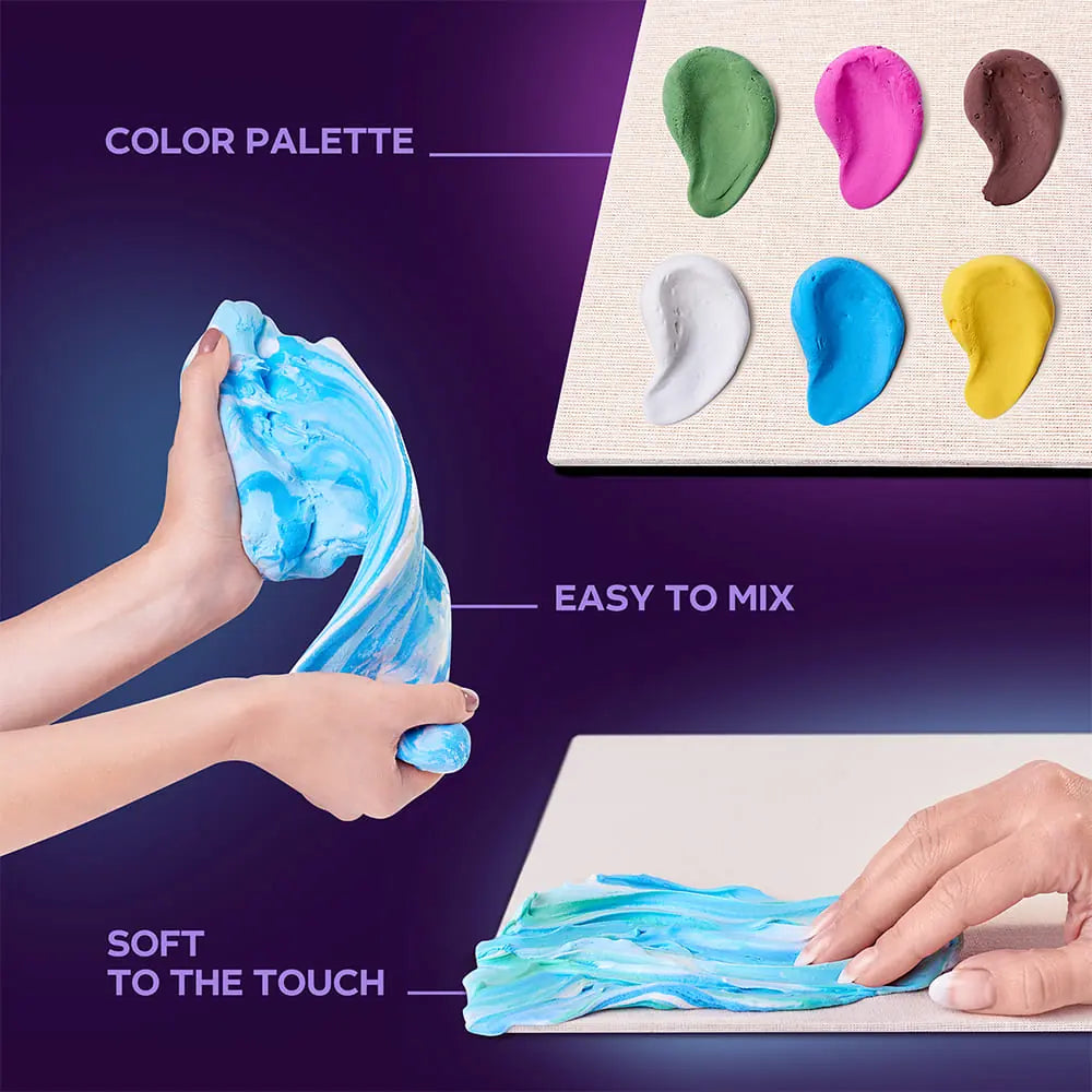 OBRAZY 3D Słynne arcydzieła DIY Zestaw kreatywny do malowania 3D „Klomby w Holandii” 11,8" x 15,7" cala 