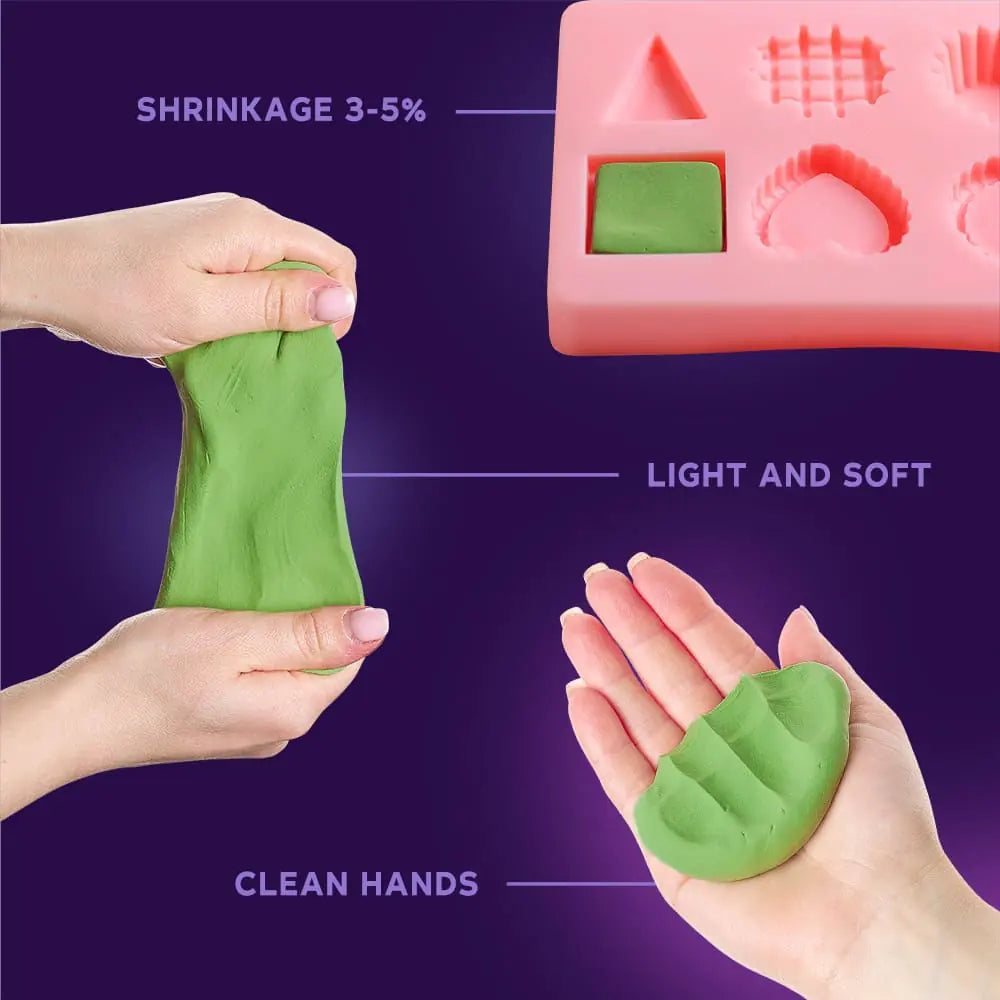 KOLORY S. Mieszanka glinki powietrznej W23 Leśna zieleń 