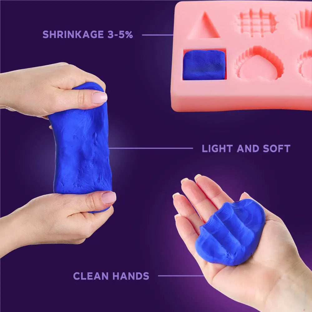 KOLORY S. Mieszanka glinki powietrznej W29 Niebieski 