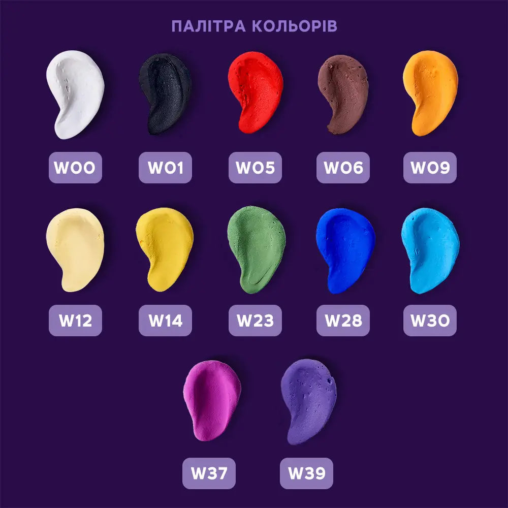 KOLORY S. Mieszanka glinki powietrznej W37 Magenta 