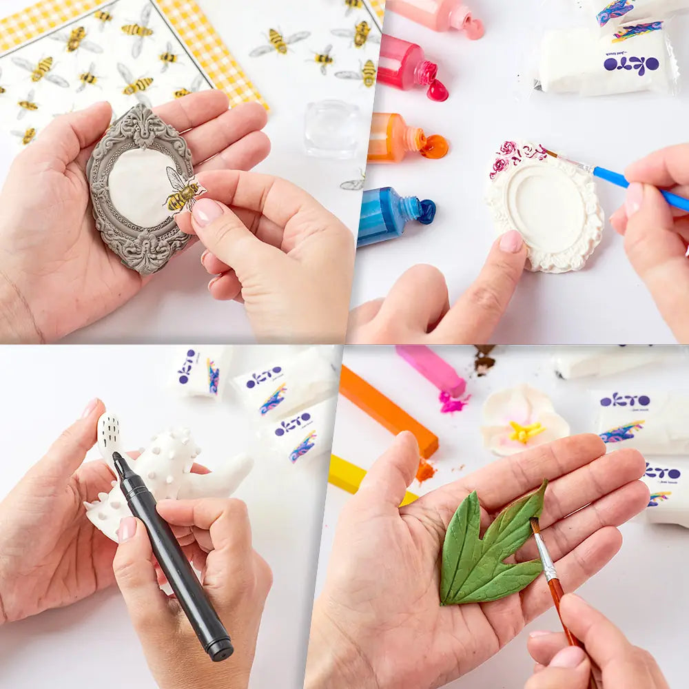 KOLORY S. Mieszanka glinki powietrznej W37 Magenta 