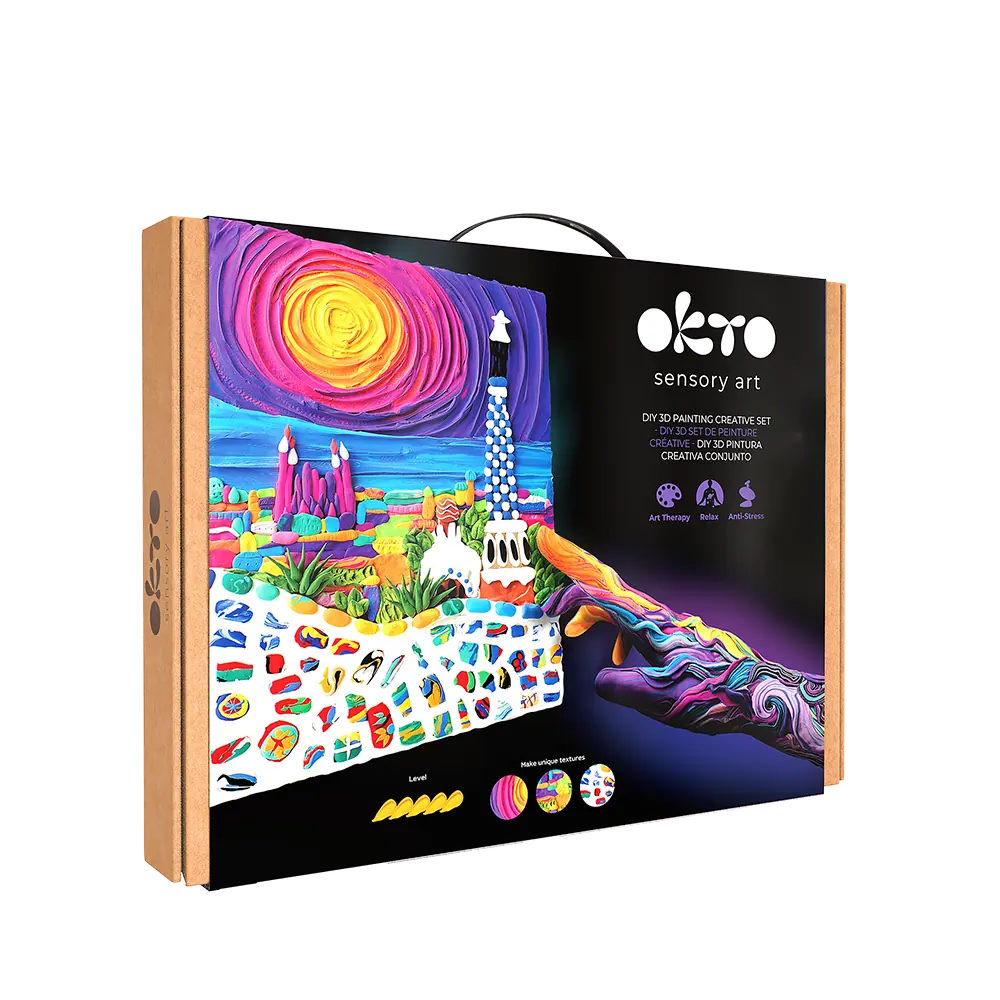 OBRAZY 3D PODRÓŻE DIY Malowanie 3D TM OKTO 