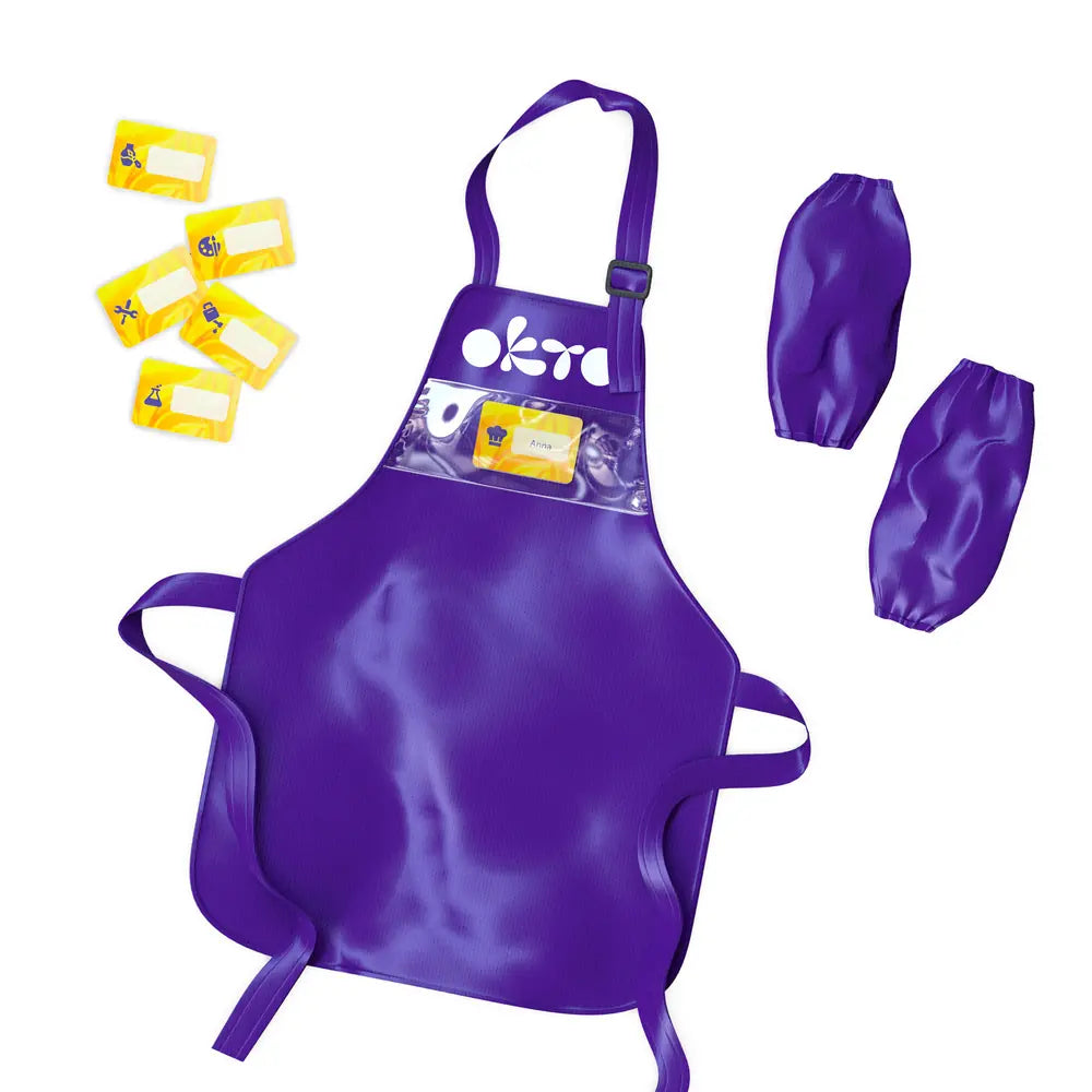 Fartuch z rękawamiPrzybory szkolne Fartuch z rękawami 