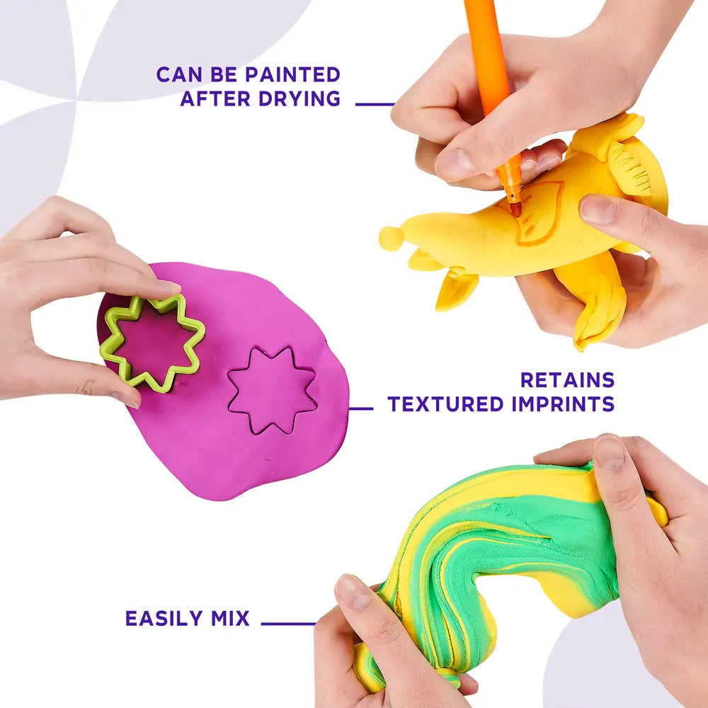 Artykuły szkolne Zestaw gliny pneumatycznej Artykuły szkolne ТМ ОКТО Obóz letni/miasto 