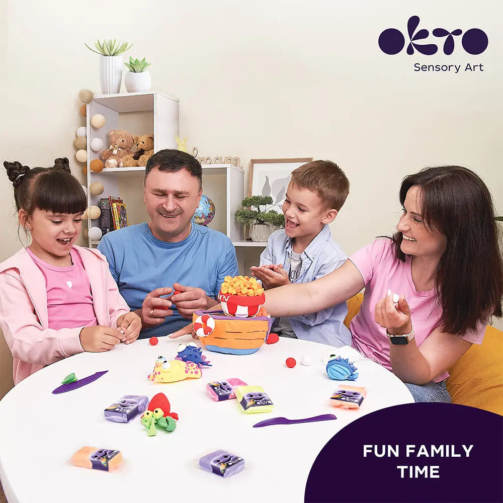 Zestaw z masą plastyczną KIDS LINE 36 kolorów 