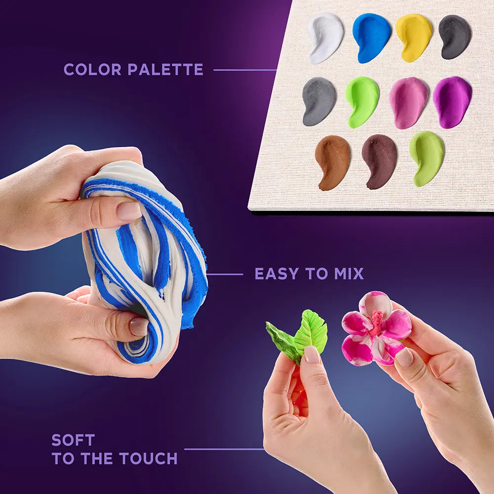 Zestaw kreatywny 3D „Natura” – Kakadu 8,3" x 8,3" cala