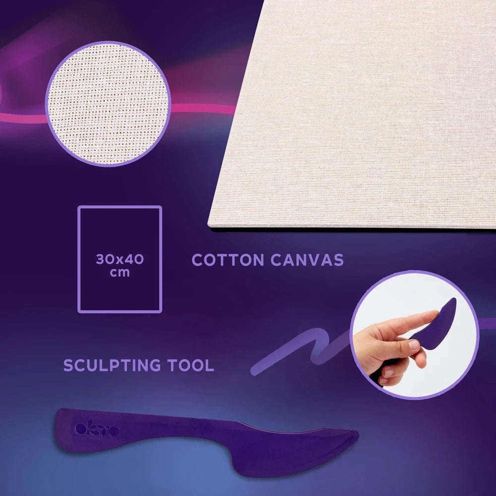 OBRAZY 3D PODRÓŻE DIY Malowanie 3D TM OKTO 