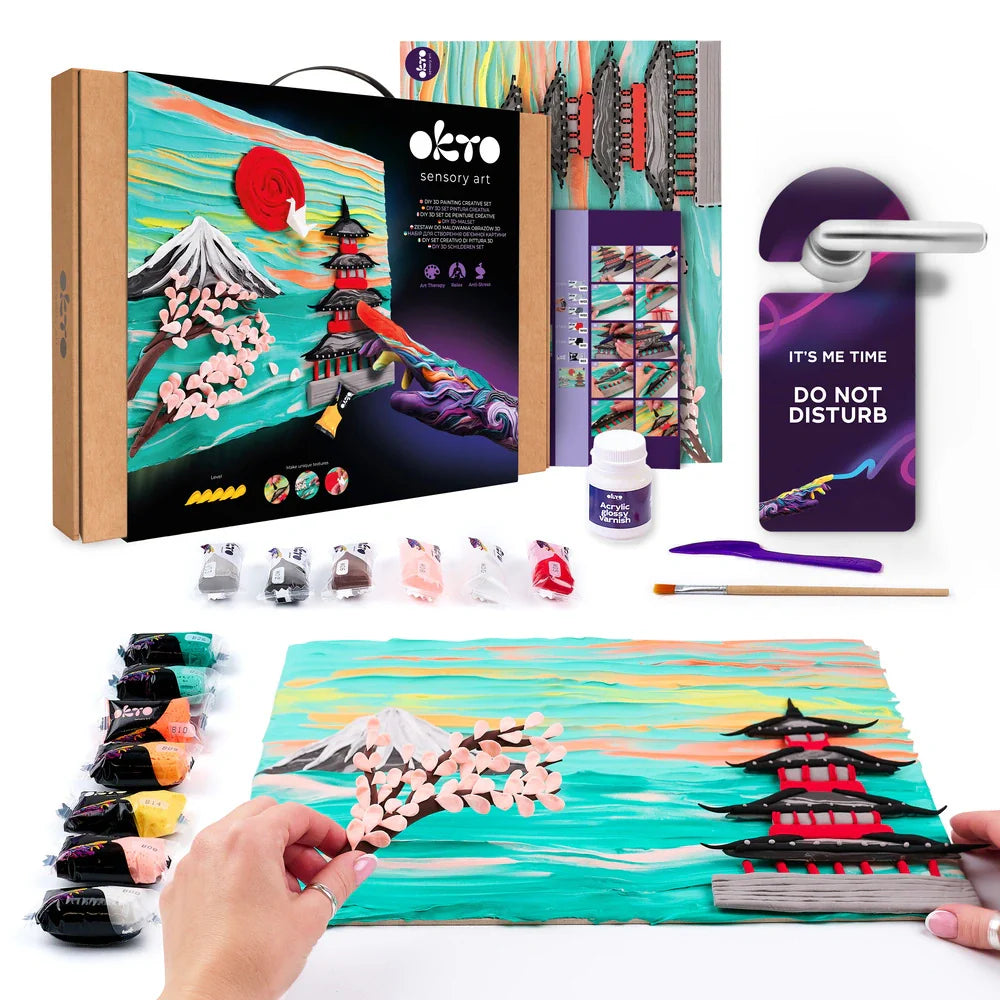 OBRAZY 3D PODRÓŻE DIY Malowanie 3D TM OKTO 