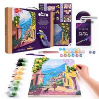 Zestaw do modelowania i malowania 3D TM OKTO &amp; Ideyka „Lemon weekend” 11,8" x 15,7" cala